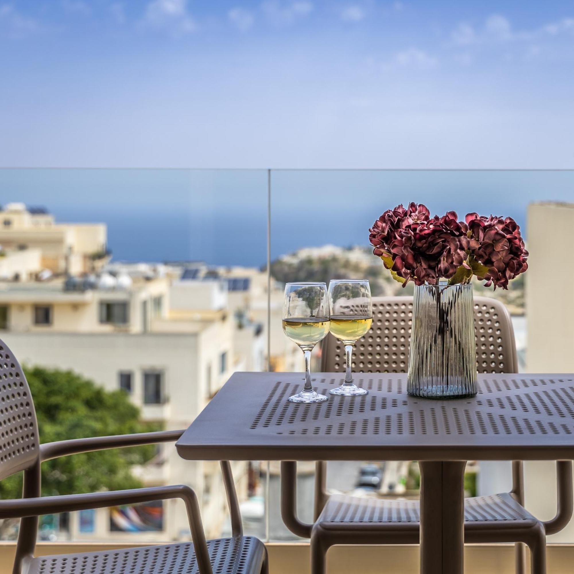 Fl5 Thelodge Amazing Views W Terrace By Homely Mellieha Luaran gambar